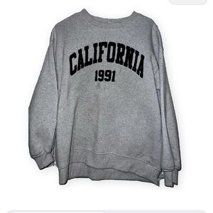Gray California 1991 Women's Sweater